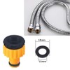 Topways® brass garden hose connector set, connector for the start