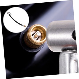 Operitacx 4 Stck. Luftpumpen Verlängerungsschlauch Praktischer Inflator für Fahrräder Boote und Fahrzeuge Leicht Kompakt und Installieren Auslaufsicherer Adapter für Schnelles Aufpumpen für
