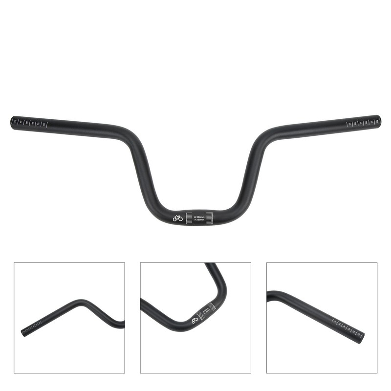 Lp Litepro Aluminum Alloy Bike Swallow Handlebar Bike Riser Handlebar