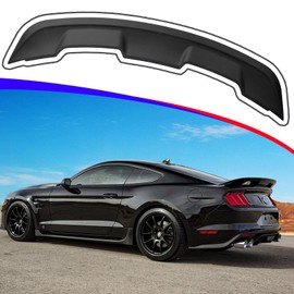 AAriguthel Rear Spoiler Wing Compatible with 2015-2023 Mustang V6/V8/Shelby/GT/EcoBoost 2-Door Coupe Models GT500 GT350 Style ABS Rear Trunk Spoiler