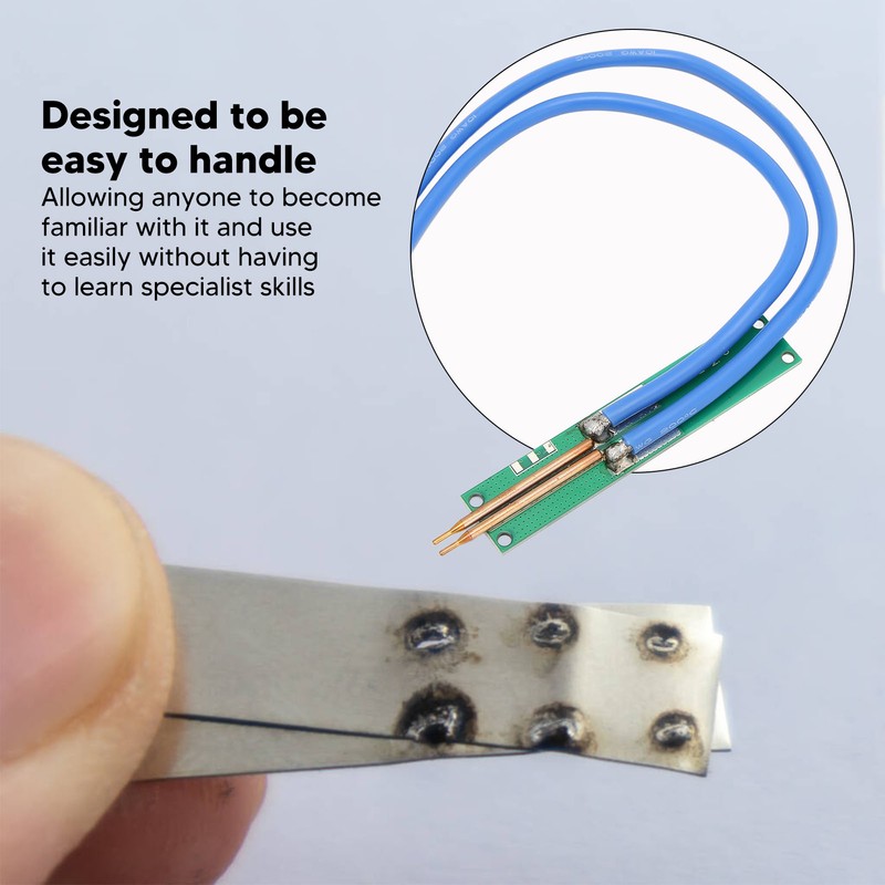 Handheld Spot Welding Pen Slim Easy to Hold Semi Circular
