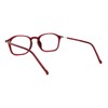SA106 Unisex Plastic Rectangular Mod Dressy Fashion Reading Glasses +1.25