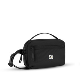 Sherpani Hyk, Lightweight Belt Bag, Travel Fanny Pack, Crossbody Sling Bag for Women, RFID Protection (Raven)