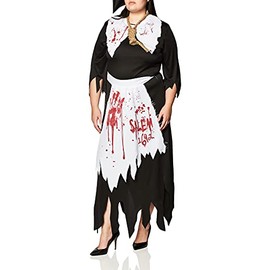 InCharacter Costumes Women's Salem Witchs Costume, Black/White, X-Large