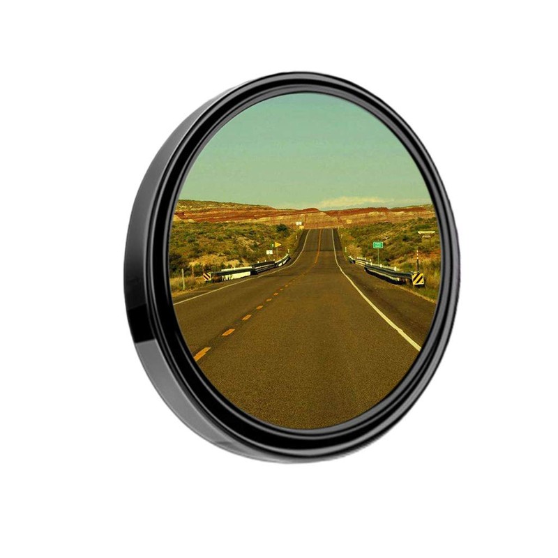 ESreake 2PCS Small Blind Spot Mirror, 3-inch Round HD Glass