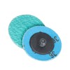 findmall 25Pcs 2 Inch 36 Grit Zirconia Quick Change Sanding
