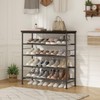 SUOERNUO Shoe Rack Organizer 5 Tier for Closet Entryway Free