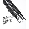 BaveL 36 Pcs 14G Black Bicycle Steel Spokes (201 mm-309