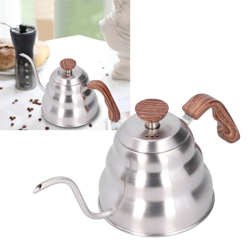 Stainless Steel Pour Over Coffee Tea Kettle Gooseneck Spout Pots