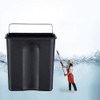 HOMION PEDAL BIN BATHROOM 5L SLIM RECTANGULAR REMOVABLE BUCKET WASTE