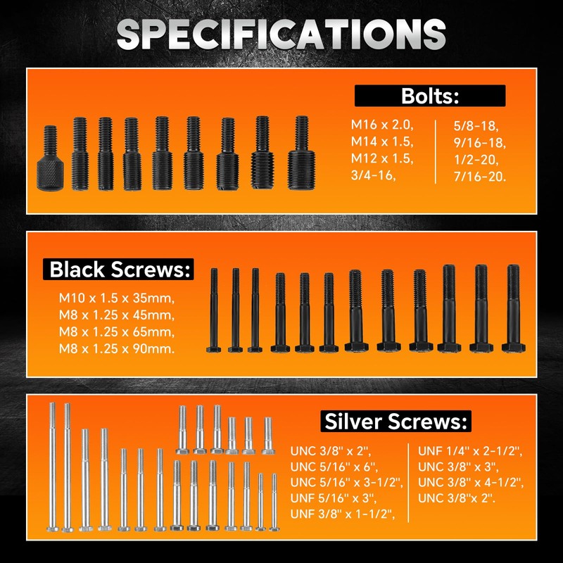 weyleity Harmonic Balancer Puller Removal & Install Tool Kit |