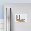 CafePress Rolling Pin & Flour Magnets Rectangle Magnet, 3"x2" Refrigerator