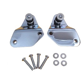 2-Point Docking Hardware Kit for 2009-2013 Harley Davidson Touring Road King Electra Glide Road Glide Street Glide - Chrome