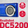 AGFA Photo DC5200 Compact Camera blue