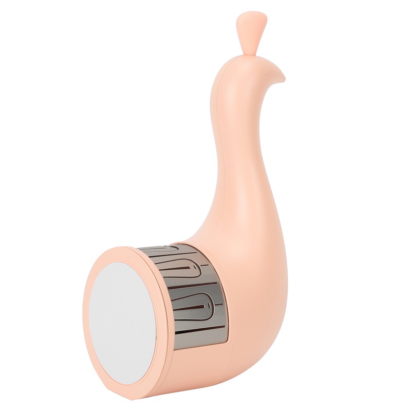 PeacockShaped Projection Lamp Decorative Light Touch Control ABS Nightlight Bedroom(Pink