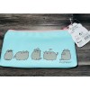 Pusheen Zipper Pencil Case (Aqua, Brand New)