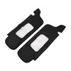 EATAKWARD 1Pair Black Car Sun Visor Cover, Replacement for Ford