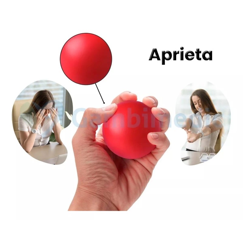 Ortopedia Ana Pelotas Antiestres Esponja Stress Ball 2 Pelotas Anti