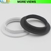 LRMYS E27 Lamp Shade Reducer Ring Converter, Plastic Lamp Holder