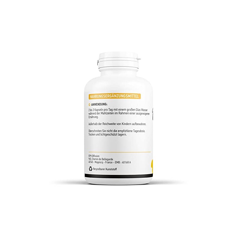 Organic Evening Primrose Oil 503 mg 400 Cold Pressed Oil
