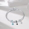 QeenseKc Married Couple Sweet Wedding Charm Bride & Bridegroom Bead