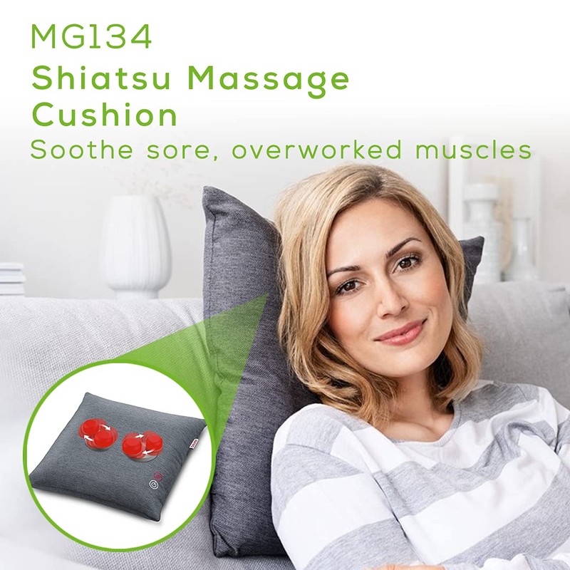 Beurer Shiatsu Back and Neck Massager | Kneading Deep Tissue