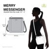 CHALA Merry Messenger RFID Protected Women Faux Leather Shoulder Purse