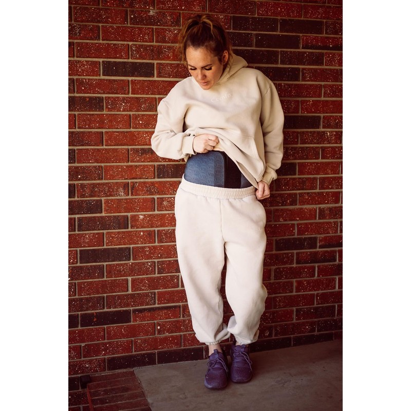 VivaBella Postnatal Belly Wrap (Black, S)