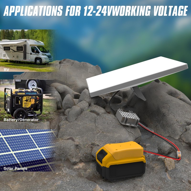 Deckit Starlink Mini 12V Step Up Converter Battery Adapter -
