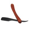 Old Fashioned Folding Barber Straight Edge Razor Rosewood Men's Shaving