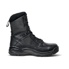 5.11 Tactical Men's Boots, ATAC 2.0 Side-Zip, 8-Inch, Black, 6.5 Regular, Style 12391ABR