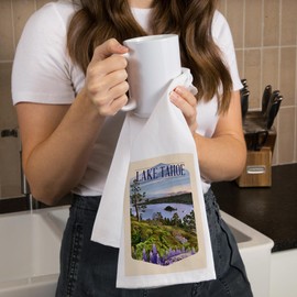 Emerald Bay State Park, Lake Tahoe, (100% Cotton Tea Towel, Decorative Hand Towel, Kitchen and Home)