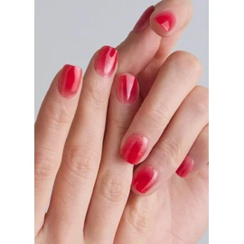 ohora Semi Cured Gel Nail Strips (N Jelly Berry) - Works with Any Nail Lamps, Salon-Quality, Long Lasting, Easy to Apply & Remove - Includes 2 Prep Pads, Nail File & Wooden Stick
