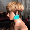 Bulapla Ombre Pixie Cut Wig Human Hair Short Bob None