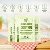 NUTRAPULSE Organic Vegan Protein Powder Sample Pack (Matcha, Pack of
