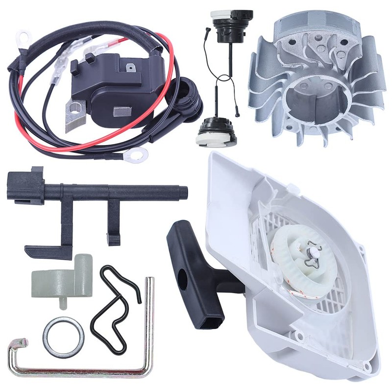 Mtanlo Flywheel Ignition Coil Recoil Starter Kit For Stihl Ms250
