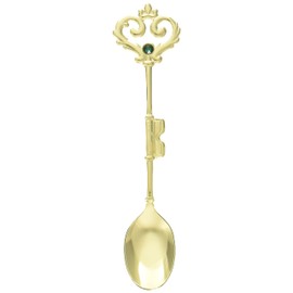 Takakuwa Metal 401222 Herky Green Teaspoon, Gold