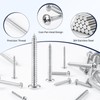 235 PCS Self Tapping Screws Assortment Kit, M3 M4 M5