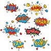 SUPERDANT Superhero Comic Book Word Wall Stickers Biff Kapow Boom