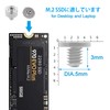 M.2 Screw Kit, NVMe Screws m.2 SSD Mounting Kit for