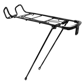 Oxford: Steel Spring Top Luggage Carrier Black - Black