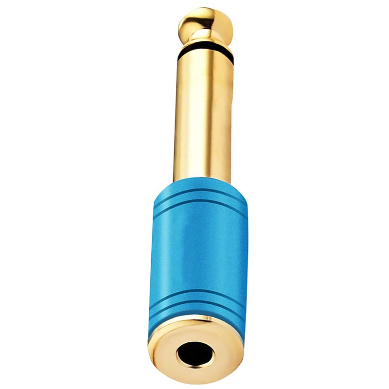 RCA to 1/4 Adapter, tunghey Gold Plated Pure Copper RCA