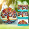 Stained Glass Window Hangings, 15 * 15cm Stained Glass Suncatcher,