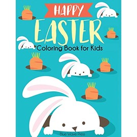 Happy Easter Coloring Book for Kids