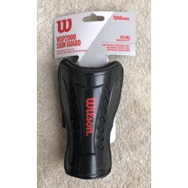Wilson Shin Guard Black  WSP2000 -PEE WEE -Lightweight-F