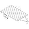 Johnson Trailer Parts 6′ 4" x 10′ Utility Trailer Plans