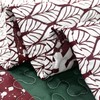 Mocaletto Cabin Quilt Set Twin Size,Christmas Bedding Set with Pillow