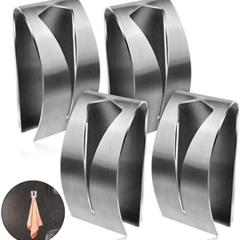 Zipper Jig Tool for Zipper Pull Zipper Slider Helper Easy Zipper Installing Tool, 4Pcs Quick Zipper Jig Sliders Zipper Jig Tool for Zipper Pulls,Stainess Steel Zipper Installing Tool for Pants,Dresses