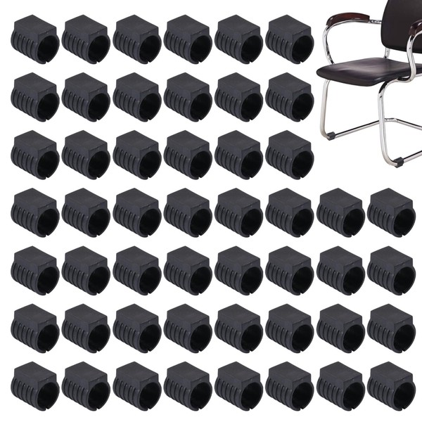 CHGCRAFT 50 Stück U Form Stuhl Fuß Bodengleiter PE Schlitten