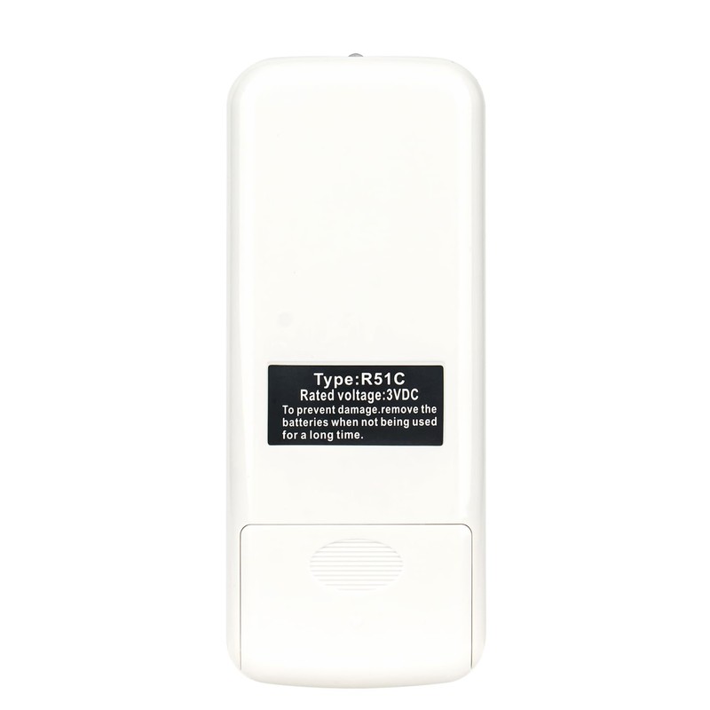 VINABTY Replacement Remote Compatible with Midea RG51M5/(C) EU Compatible with